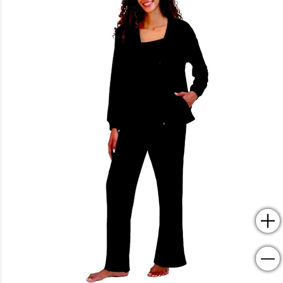 Live 2 Lounge Cooling Technology 3 piece Pajama Set - Picture 1 of 12